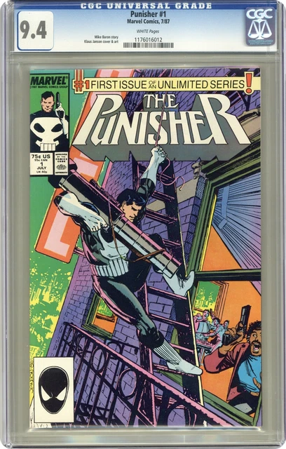 Punisher #1 CGC 9.4 1987 1176016012