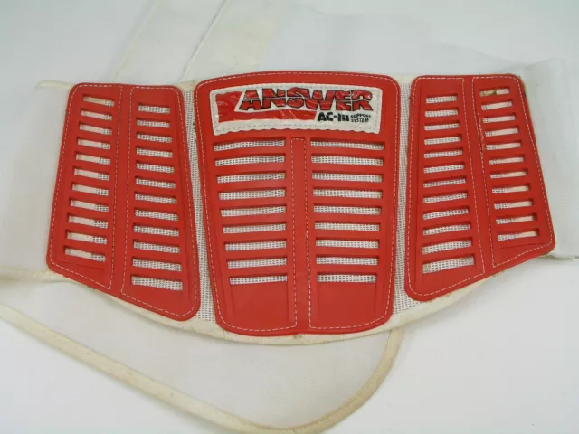 Vintage 1980's Answer Racing Kidney Belt