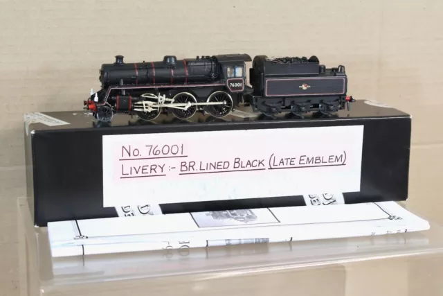 DJH K60 Set Gebaut Br Schwarz 2-6-0 Standard Klasse 4 Lokomotive 76001 Ol