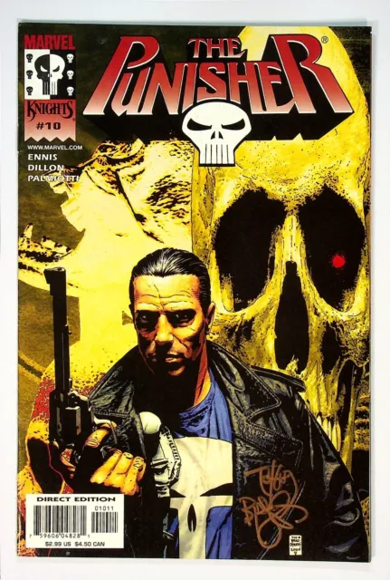 Punisher #10 Vol 3 Signed by Tim Bradstreet Marvel Comics 2000