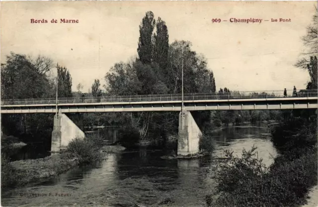 CPA AK CHAMPIGNY Bords de Marne 969 Le Pont (671813)
