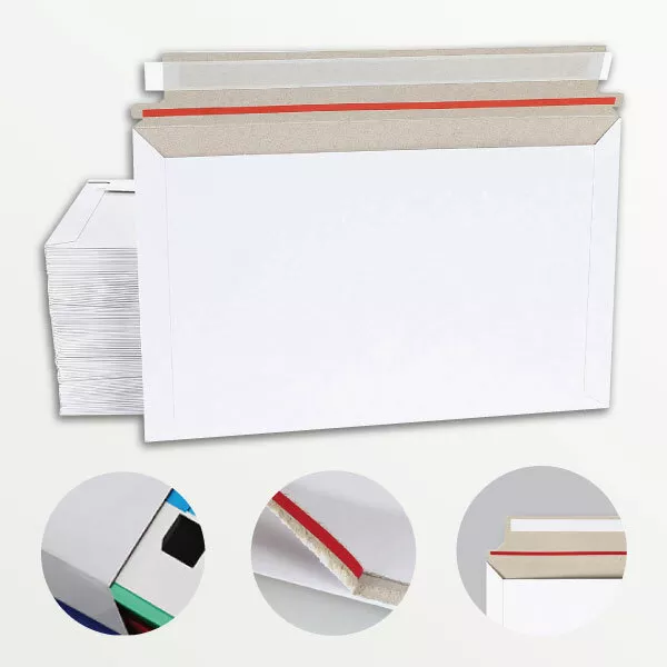 300gsm Semi Rigid Business Heavy Duty Envelope Tough Cardboard Bag Replacement