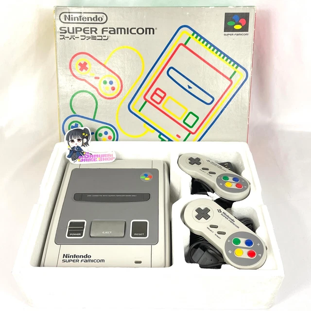 NINTENDO SUPER FAMICOM Console SFC SNES Japanese Language Edition ...