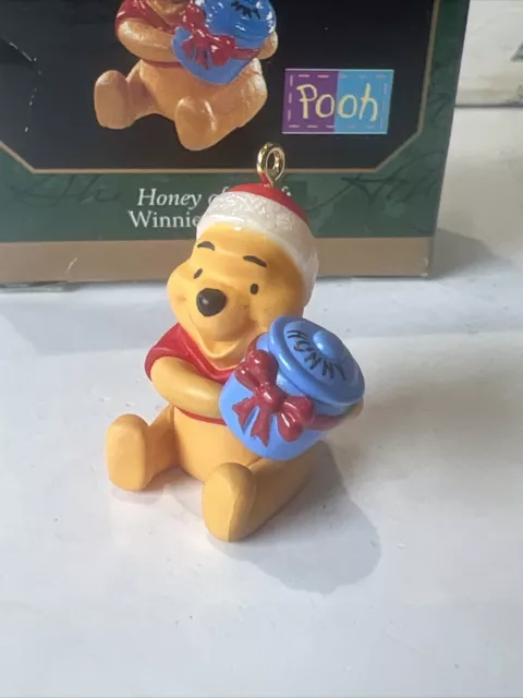 Winnie Puuh Disney Weihnachten Hallmark Andenken Miniatur Deko IN Box