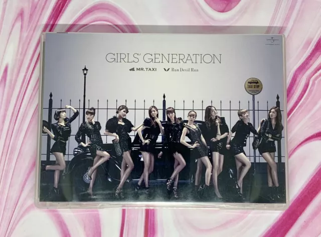 Girls’ Generation SNSD Mr. Taxi/Run Devil Run Japanese Single CD + DVD