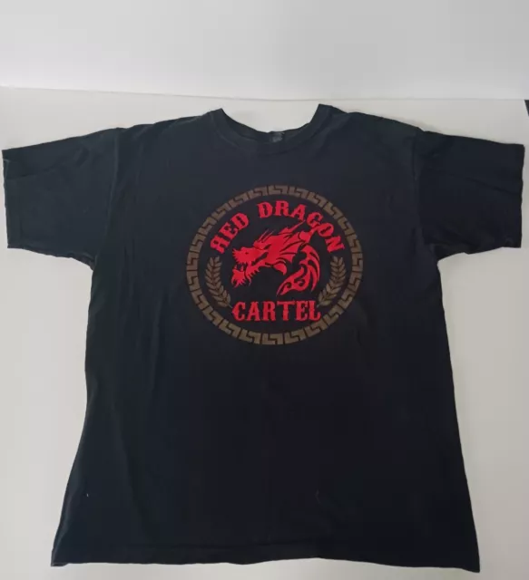 Rare Red Dragon Cartel Jake E Lee Tour Shirt Size L Rock Metal