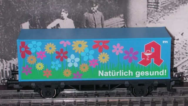 märklin-H0 4482.170 Apotheke-Container-SoMo; Blumen, Aufschr: Natürlich gesund!