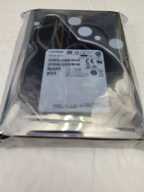 Toshiba 4TB SATA 6Gb/s 7.2k 3.5" SATA Enterprise Hard Drive MG03ACA400 NAS DVR 3