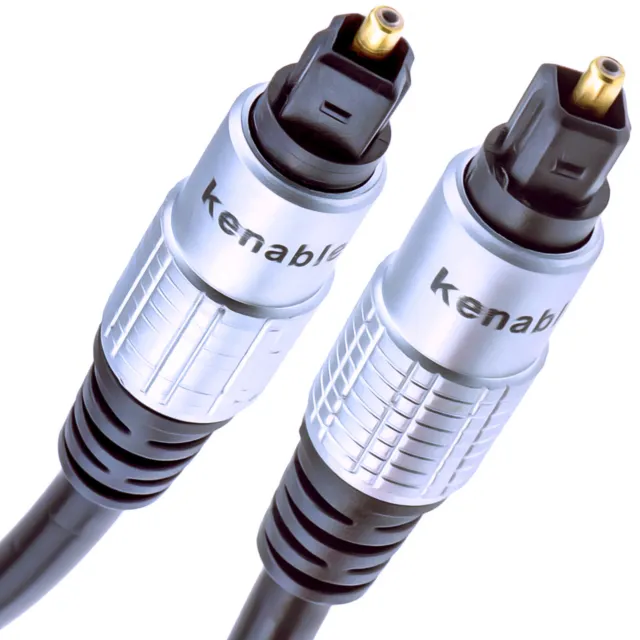 1.5m Pure Tos Link Toslink Optisches Digital Audio Kabel HQ 6mm Kabel [008792]