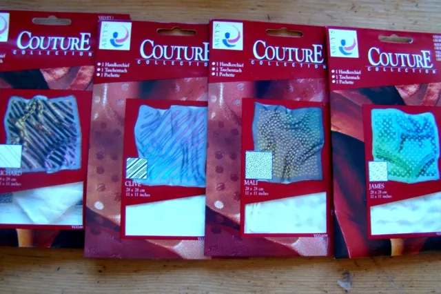 21-1 ud. Arty's Couture Coll. Paño de inserción de seda/terciopelo 28X28cm paño para pintar