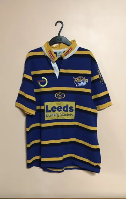 Leeds Rhinos Rugby League 2009 ISC Jersey Shirt XL Cotton Version