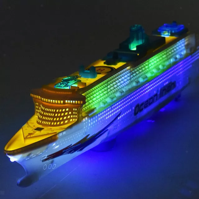 Elektrische Kreuzfahrtschiff Ozeandampfer Modell Kinder Spielzeug Mit