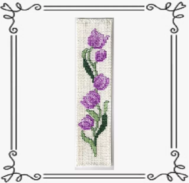 Tulips Bookmark - Cross Stitch Kit
