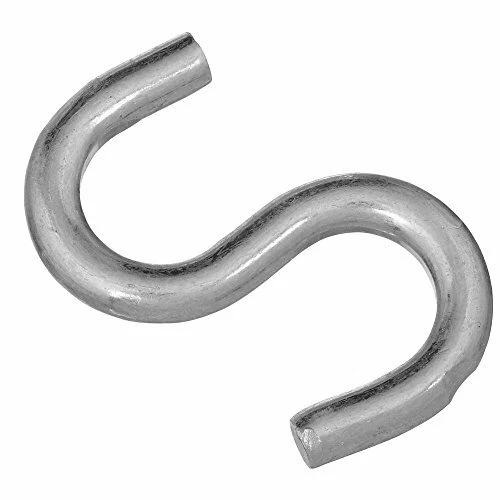 Hook S Steel Open 2-1/2In Zinc