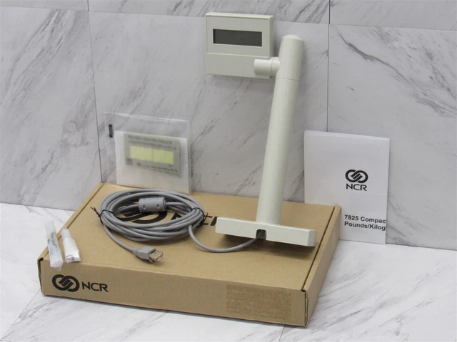 NEW NCR 7825 Single Scale Display 497-0412023