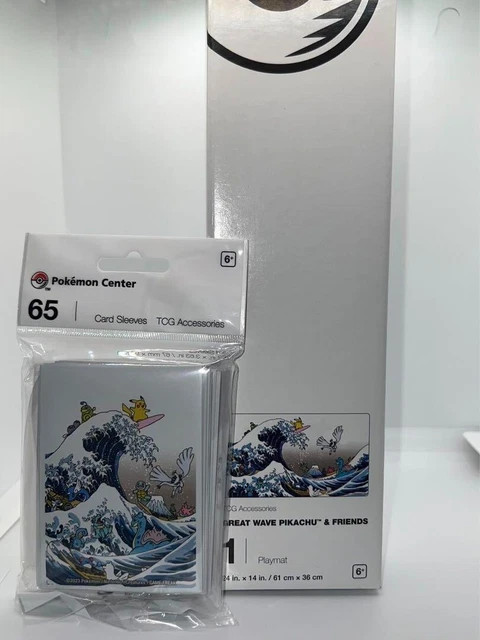 POKEMON WCS GREAT WAVE Katsushika Hokusai 65 Sleeves 3 & Playmat 3 Set New $338.80 - PicClick POKEMON WCS GREAT WAVE Katsushika Hokusai 65 Sleeves 3 & Playmat 3 Set New $338.80 - PicClick
