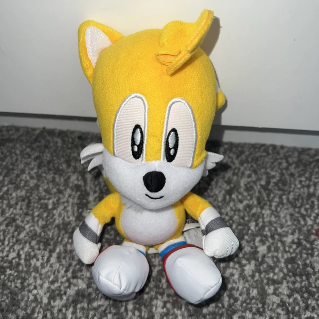 TAILS WAVE 1 & Sonic Plush Sonic The Hedgehog Jakks Soft Toy Bundle ...