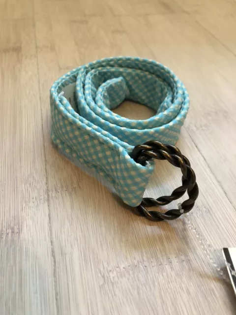 NWT Crewcuts Girls 100% Cotton Blue Belt Youth Small $29.50