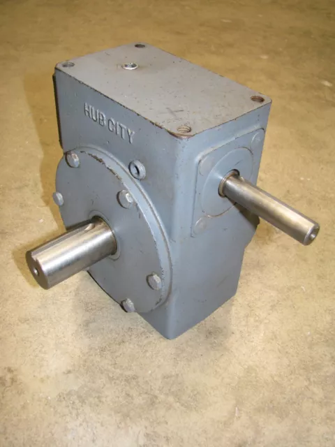 261 Hub City Worm Gear Speed Reducer 60:1 Gearbox 220-61909-261 261 Hub City Worm Gear Speed Reducer 60:1 Gearbox 220-61909-261