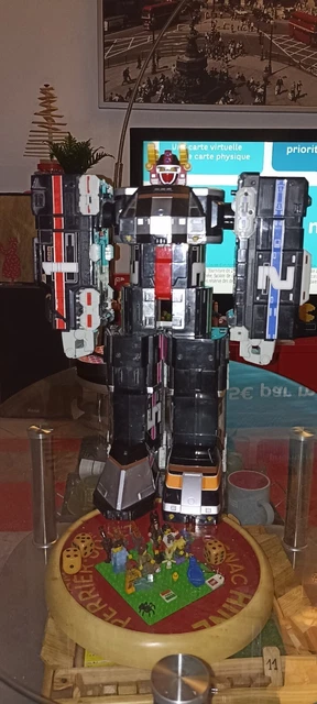 POWER RANGERS DX Lightspeed Rescue MEGAZORD Super-Train Bandai EUR 100
