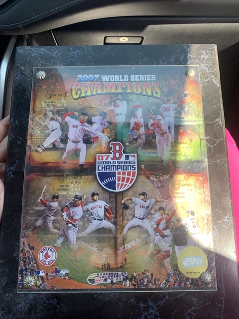 Boston Red Sox 2007 WORLD SERIES CHAMPIONSHIP Collectible Plaque