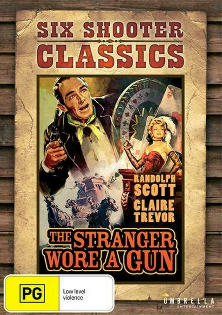 The Stranger Wore A Gun Six Shooter Classics - DVD NEW R-4 FREE PRIORITY  POST