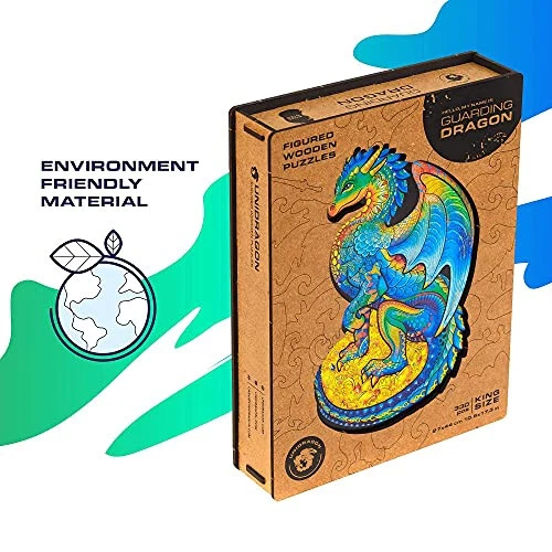 UNIDRAGON Wooden Puzzle Jigsaw, Best Gift for Adults and Children, Unique  [NEW] 3