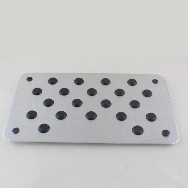Anti-skid Pedal Pad Foot Heel Scuff Plate Car Floor Mat Non-slip Carpet Patch