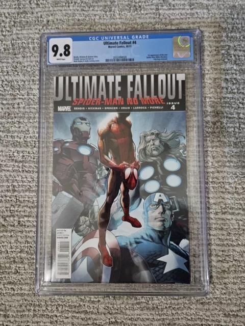Ultimate Fallout 4 (2011) CGC 9.8 - 1st Print/1st Miles Morales - Modern Grail!