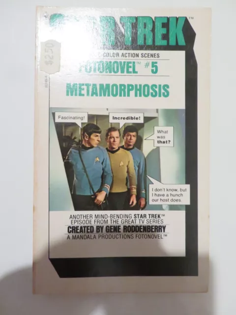 Star Trek Vintage ~ BOOK 5 ~ FOTONOVEL ~ 1978 ~ METAMORPHOSIS