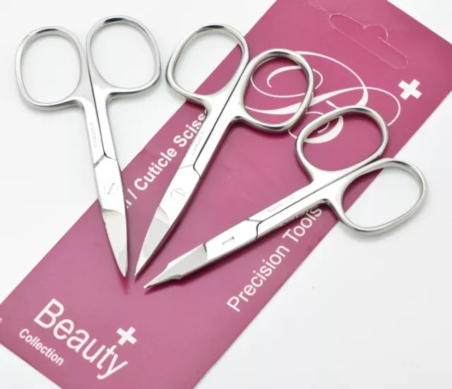 Professional Finger Toe Nail Scissors Stainless Steel Manicure CURVED,STRAIGHT