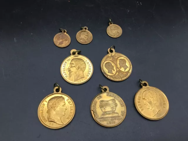 #yd# Lot de Médaille, Sacre de Napoléon Ier AN XIII et autre