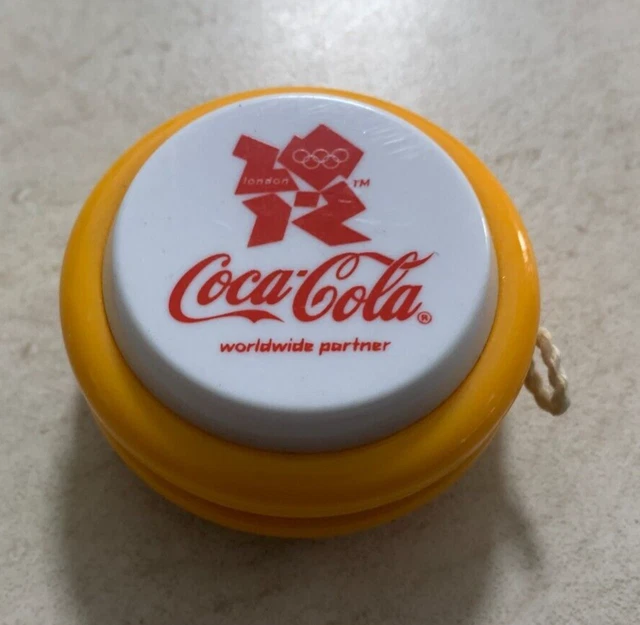 Coca Cola London Olympics Yellow Yoyo.