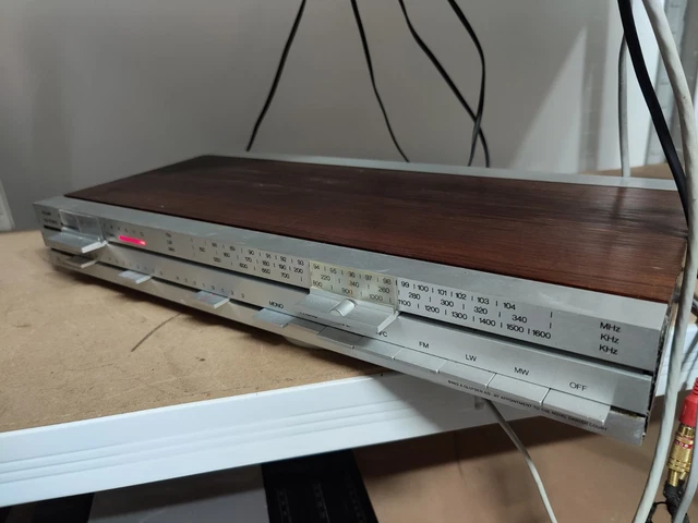 Bang & Olufsen Beomaster 700 Rénové - Avec Bluetooth Intégré - Électronique Et ébénisterie Refaites