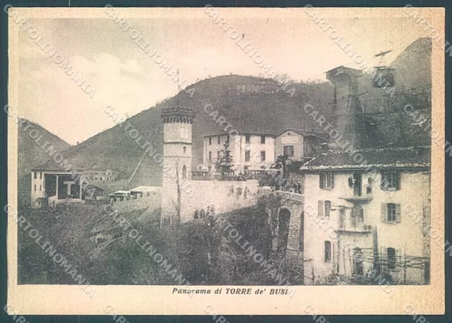 Lecco Torre de Busi Castello Funivia FG cartolina JK2946