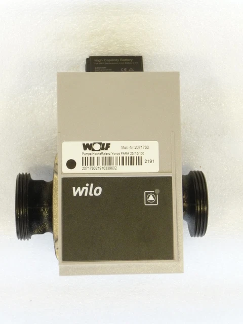 Circulateur Wilo Yonos Para – Pour Chaudière De Dietrich – Réf 7668901 – Neuf