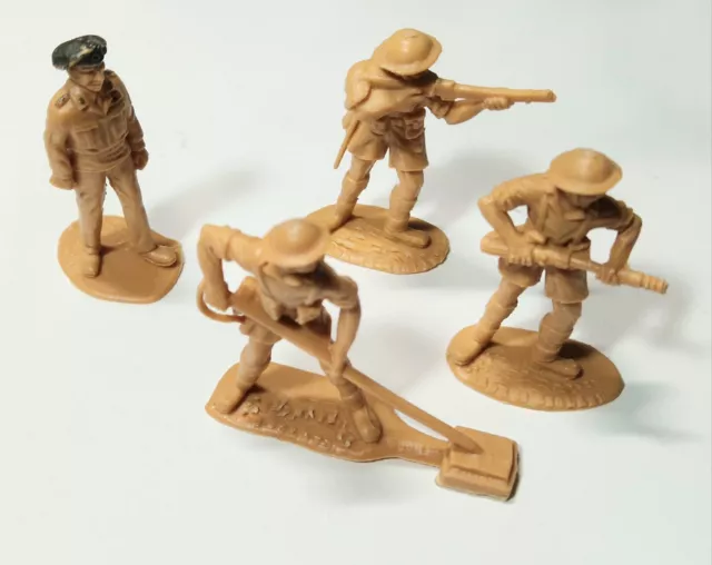 Vintage Timpo Toyway WW2 British 8th Army Desert Rats