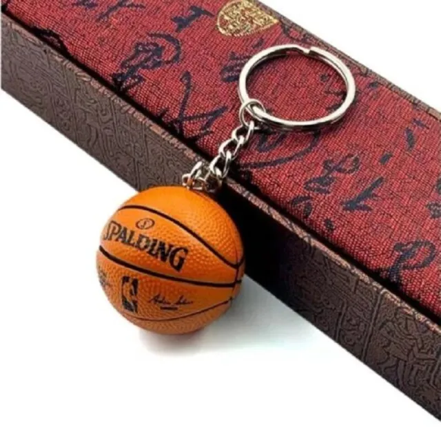 Classics basketball keychain backpack pendant mini keychain sports ball