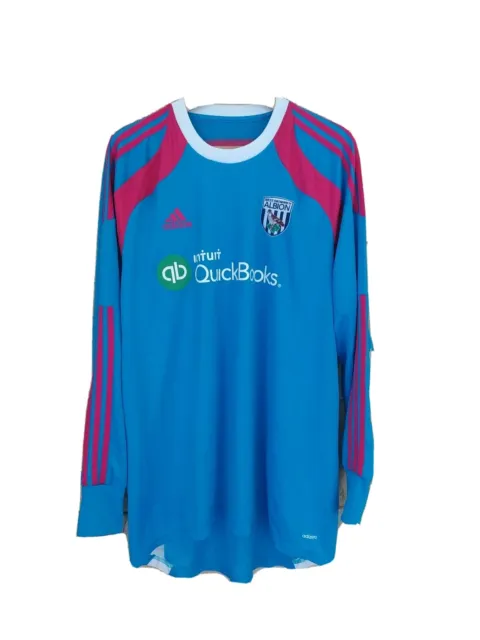 West Bromwich Albion Wba  Football Adidas Shirt Size Xl