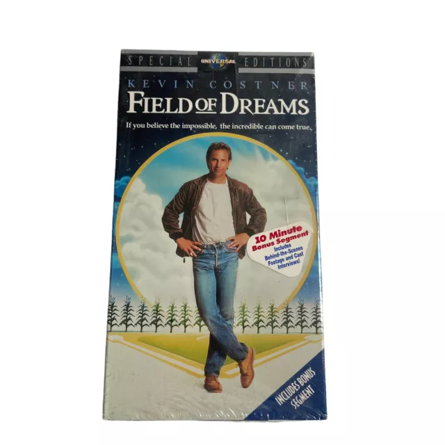 New Sealed Field of Dreams (VHS, 1999, Special Editions) Kevin Costner Movie