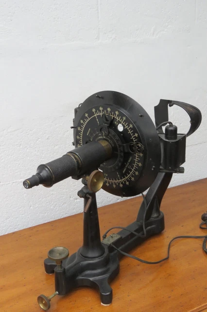 Universal Ophthalmometer Patented 1911 Brass Cast Iron Medical Optical 4948A
