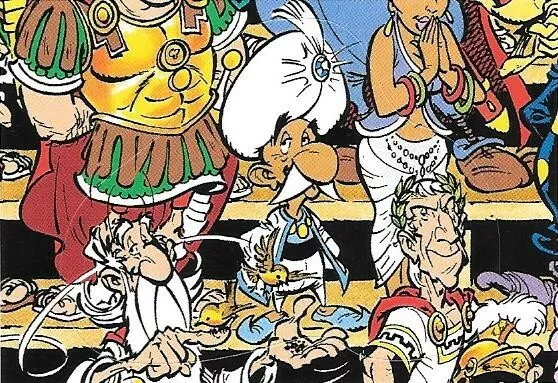 N°C - Asterix 60 ans d'aventures panini sticker vignette carte card figurina