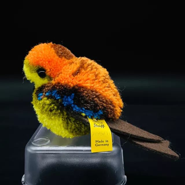 STEIFF Wollminiatur VOGEL | 7095/12 | KF | Jahr 1979 | 12 cm | Sehr gut