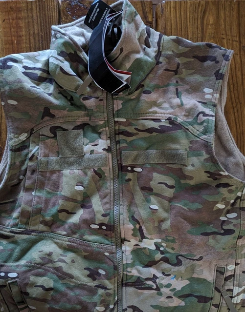 US ARMY Military Massif Elements Vest FREE IWOL Flame Resistant Multicam LG Reg