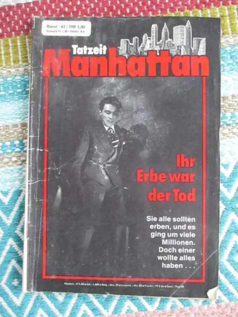 Tatzeit Manhattan Band 42, Marken-Verlag, Heftroman