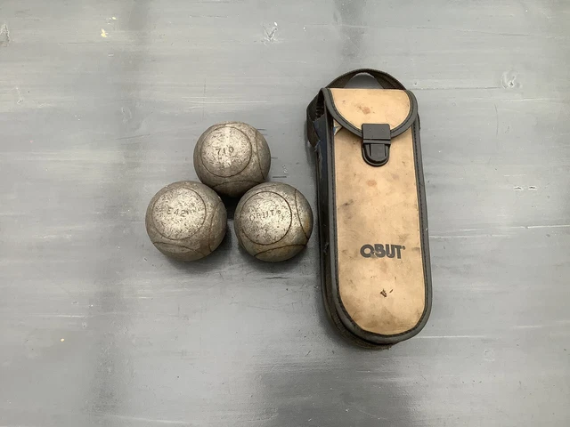 3 BOULES DE PETANQUE OBUT ATC POIDS 725g / DIAMETRE 71 EUR 35,00