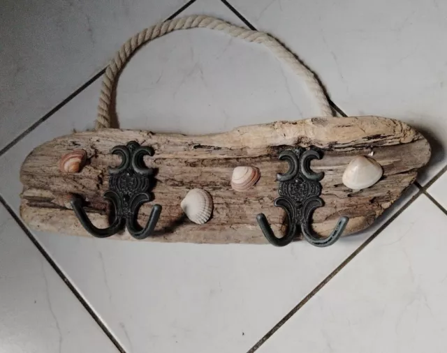 Schlüsselbrett Schlüsselhalter Unikat Handmade aus Treibholz