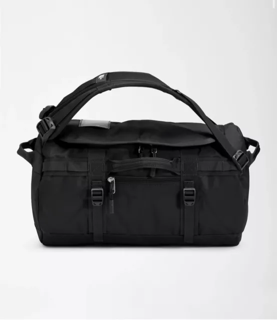 North Face Base Camp Duffel XS  TNF Black Backpack 18"x11" NEW