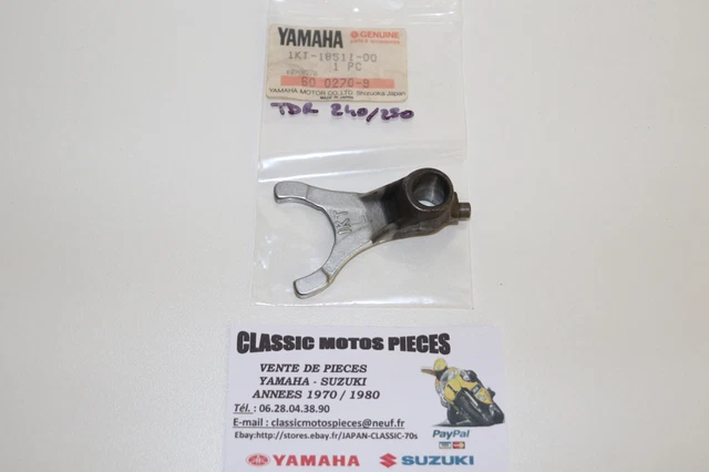 Tdr 240/250/ Tzr 250 Yamaha Fourchette /Barriet De Selection Pieces Origine Neuf