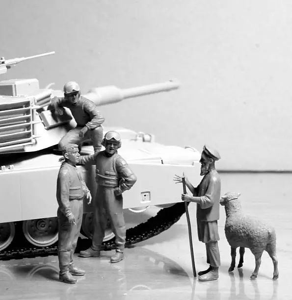 Master Box 35131 - Moderne US Panzerbesatzung in Afghanistan 1:35 Figuren